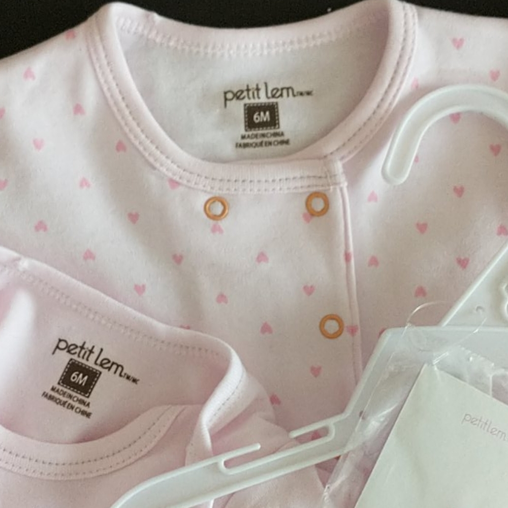 5 Piece Set Baby Girl Outfit Size 6 Months - Picture 6 of 7